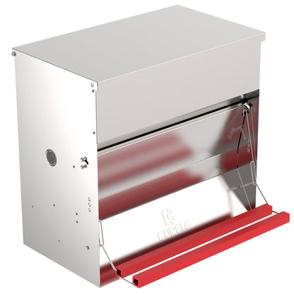 Mangeoire Automatique Anti-Gaspillage Pour Poulets Et Canards - Kit 4 Mangeoires + Scie Cloche