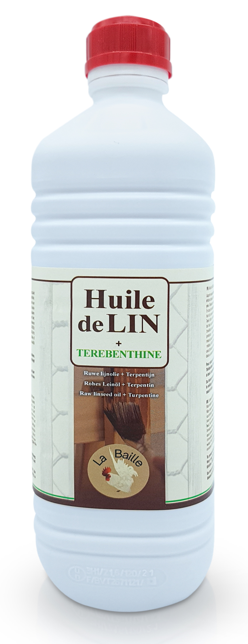 Mélange Huile de Lin Crue & Térébenthine – Protection et entretien du bois