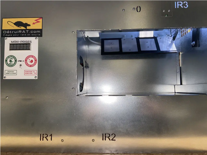 Piège à rats électrique professionnel DétruiRAT® Maxi-Prises 6 000 V